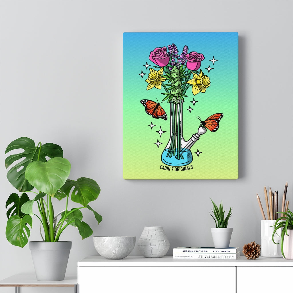 "Bong Bouquet" Canvas Print