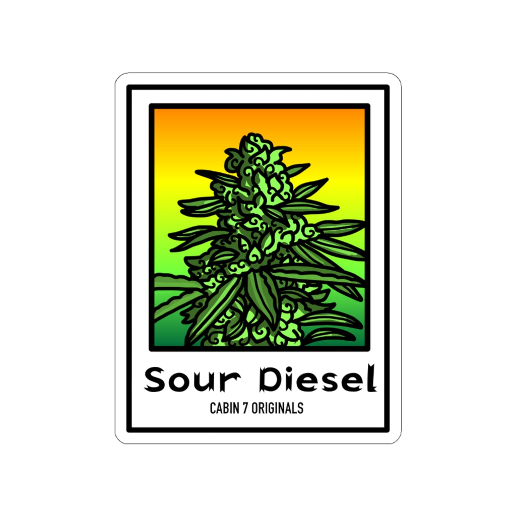 Sour Diesel Sticker