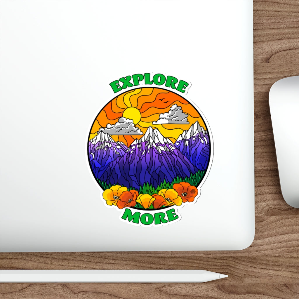 Explore More Sticker