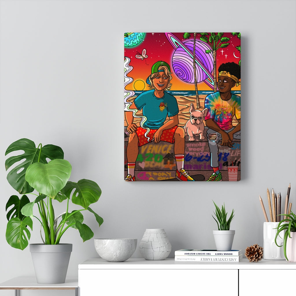 "Skater Boys" Canvas Print