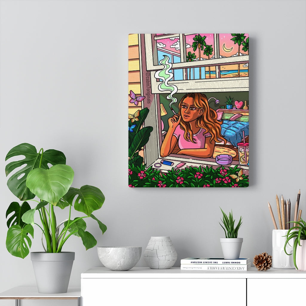 "Pink Lemonade" Canvas Print