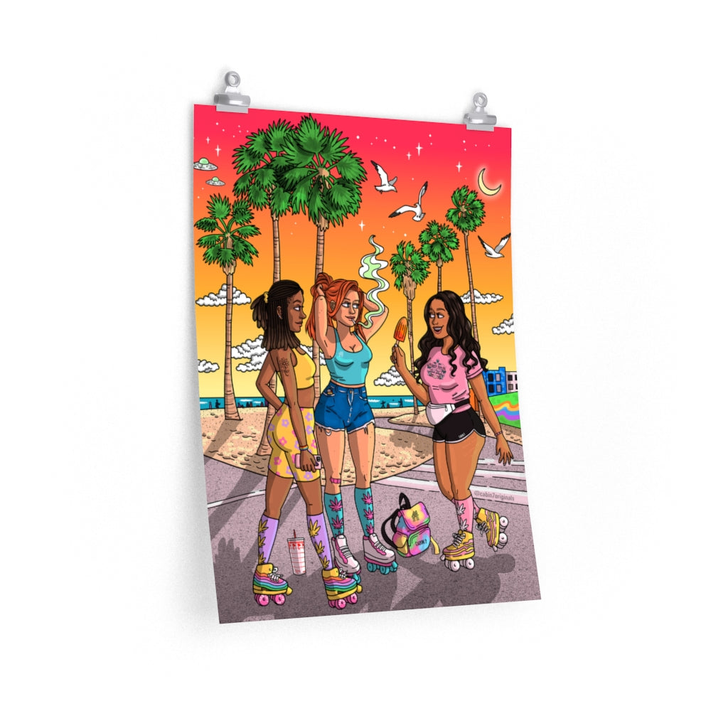 "Twilight at Venice" Poster Print