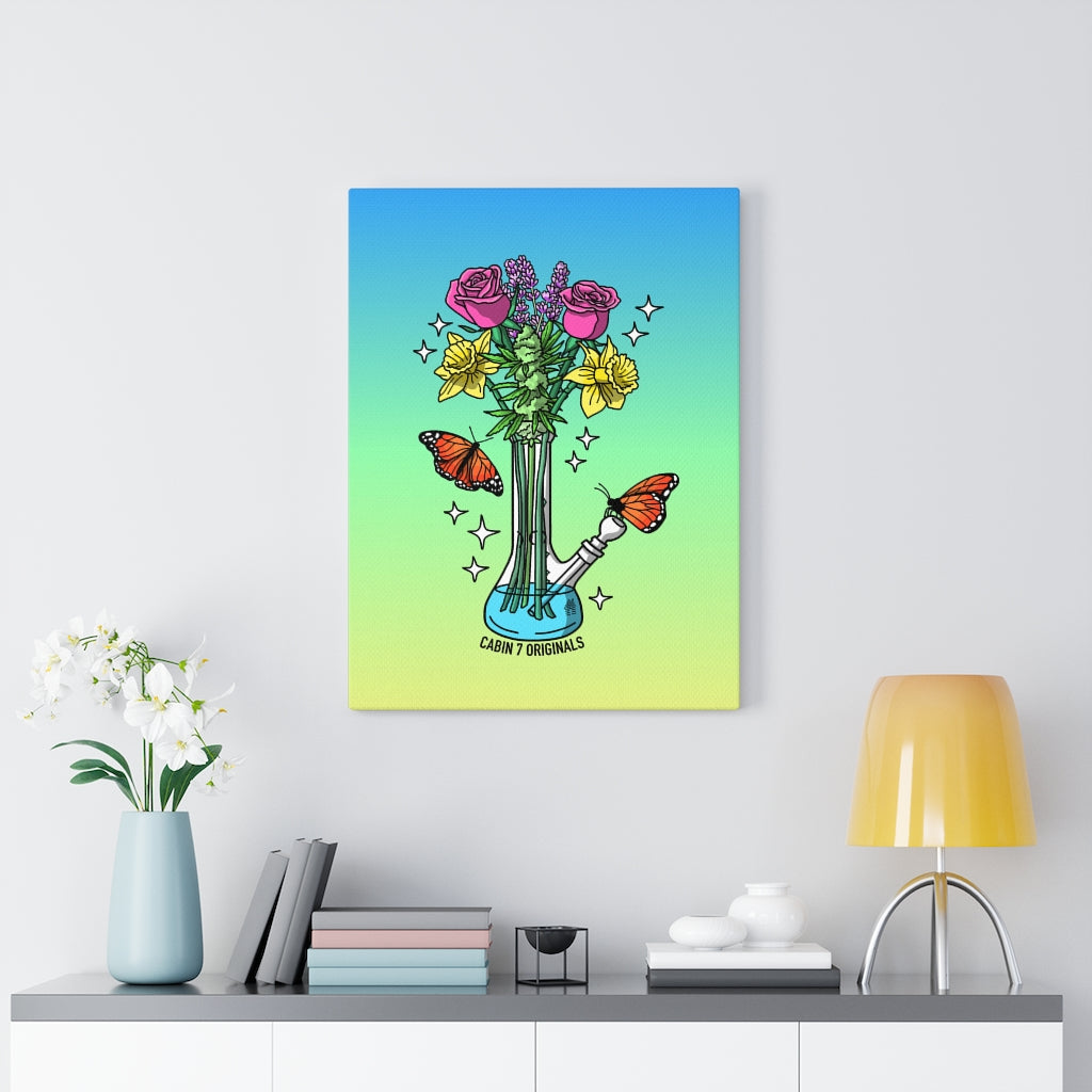 "Bong Bouquet" Canvas Print