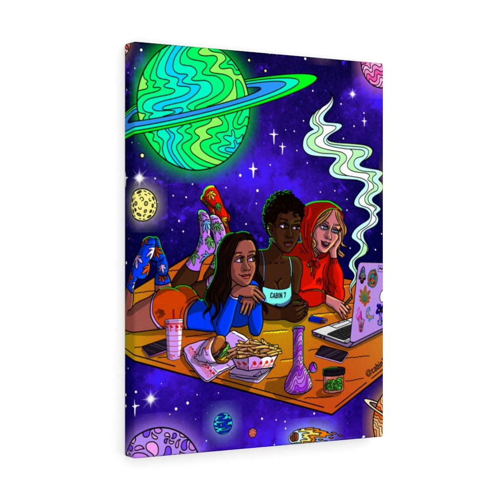"Saturday Night" Canvas Print