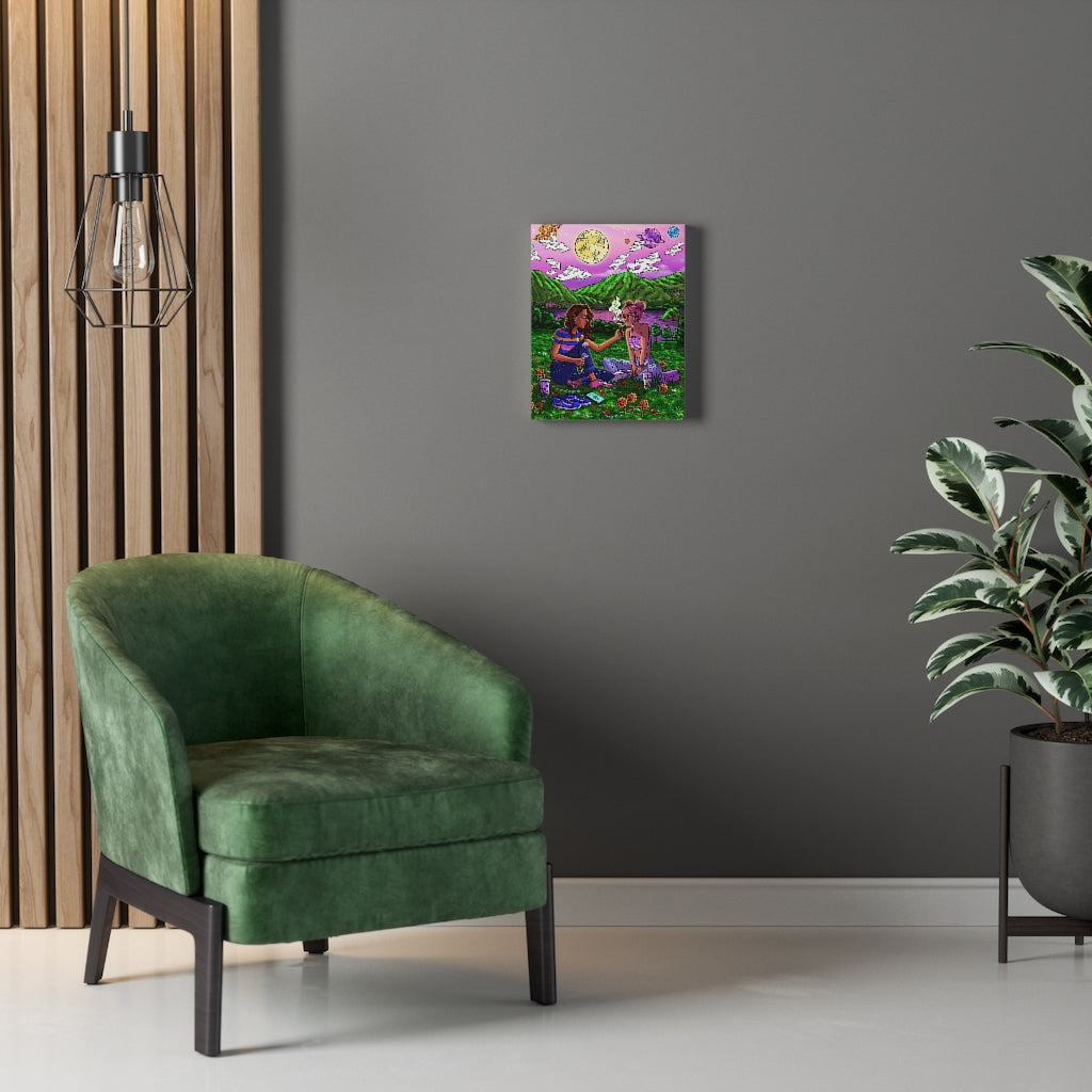 "Do You Wanna Get High?" Canvas Print