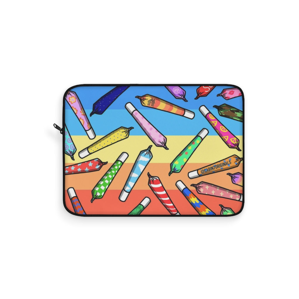 Rainbow Joints Laptop Sleeve