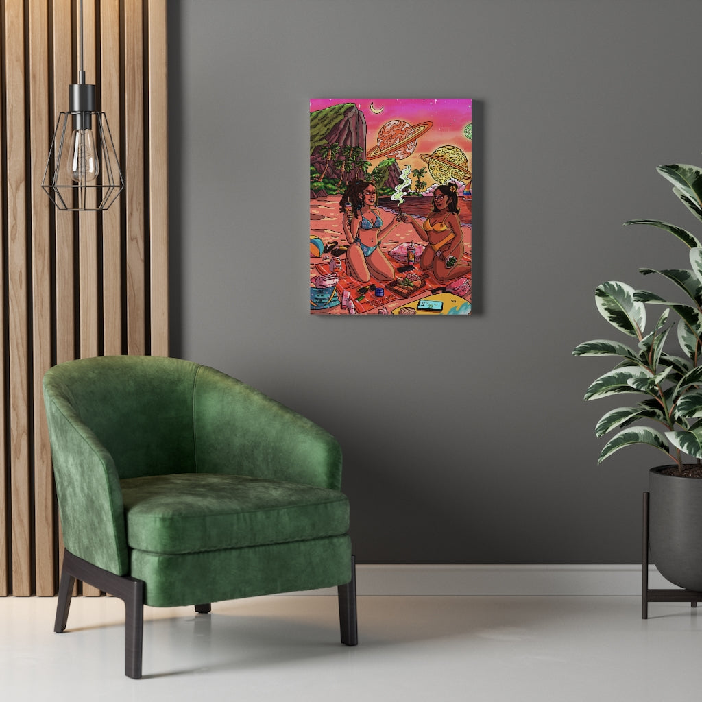 "Just Beachy" Canvas Print