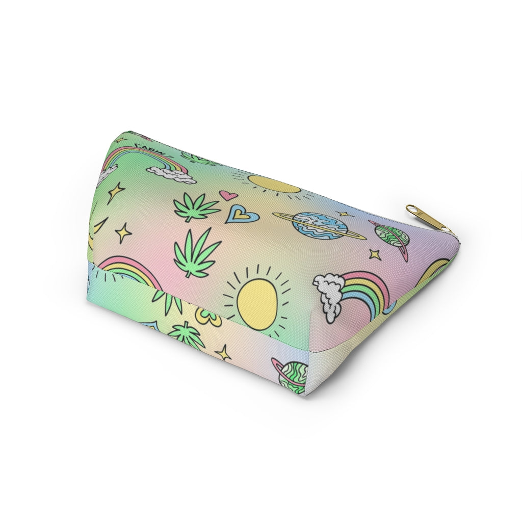 Pastel Rainbow Zipper Pouch