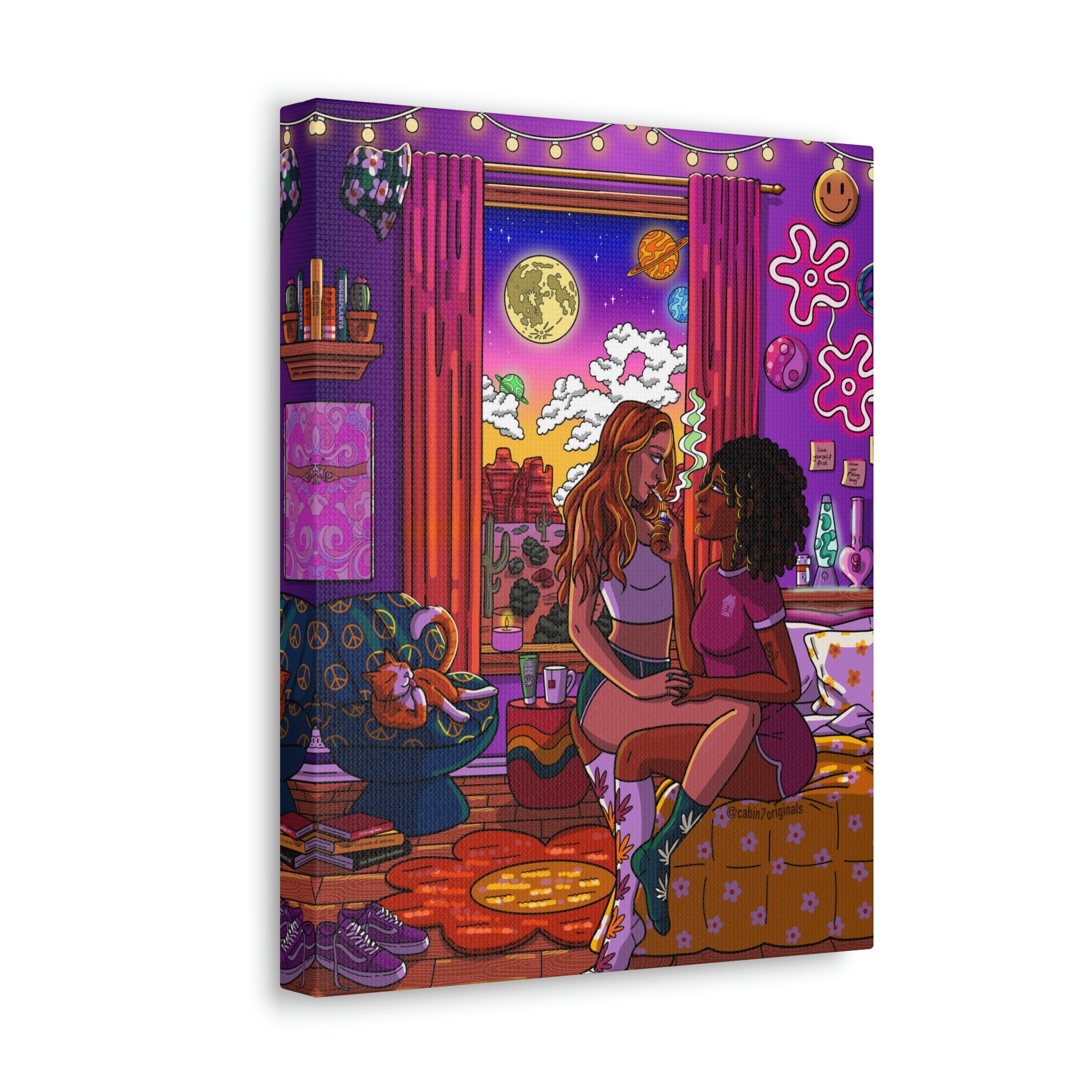 "Electric Feel" Canvas Print
