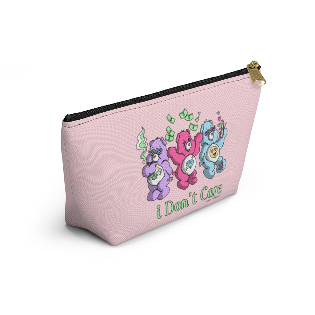 I Don't Care Zipper Pouch