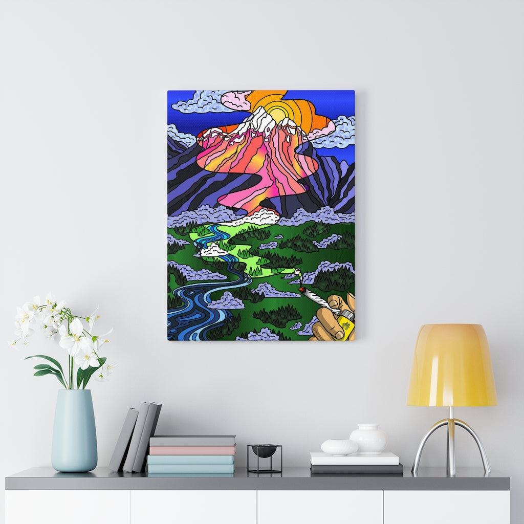 "Medicated Perspective" Canvas Print