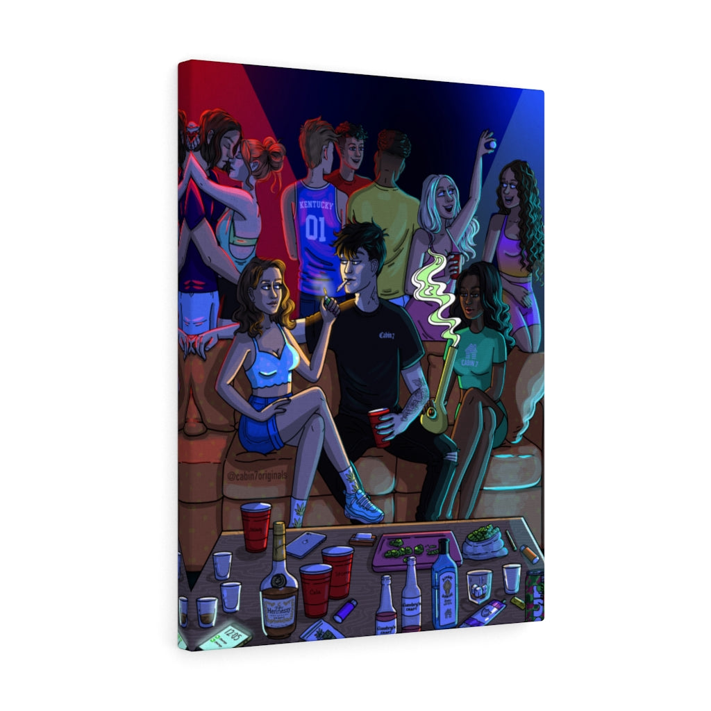 "House Party" Canvas Print