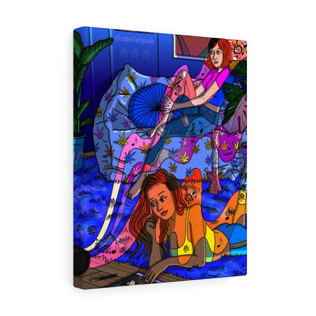 "Musical Vibes" Canvas Print
