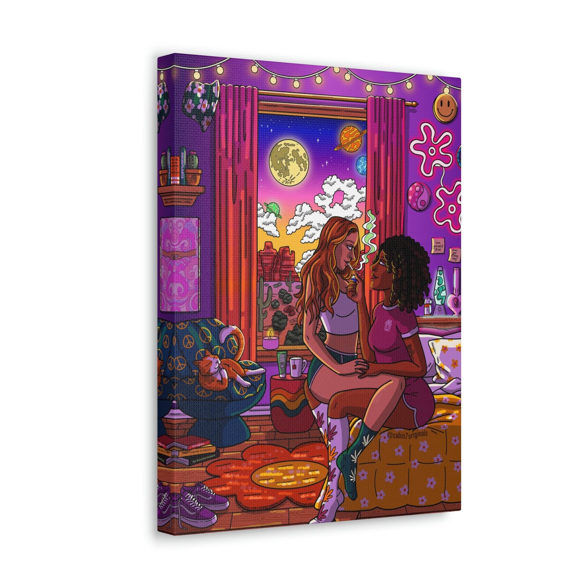 "Electric Feel" Canvas Print