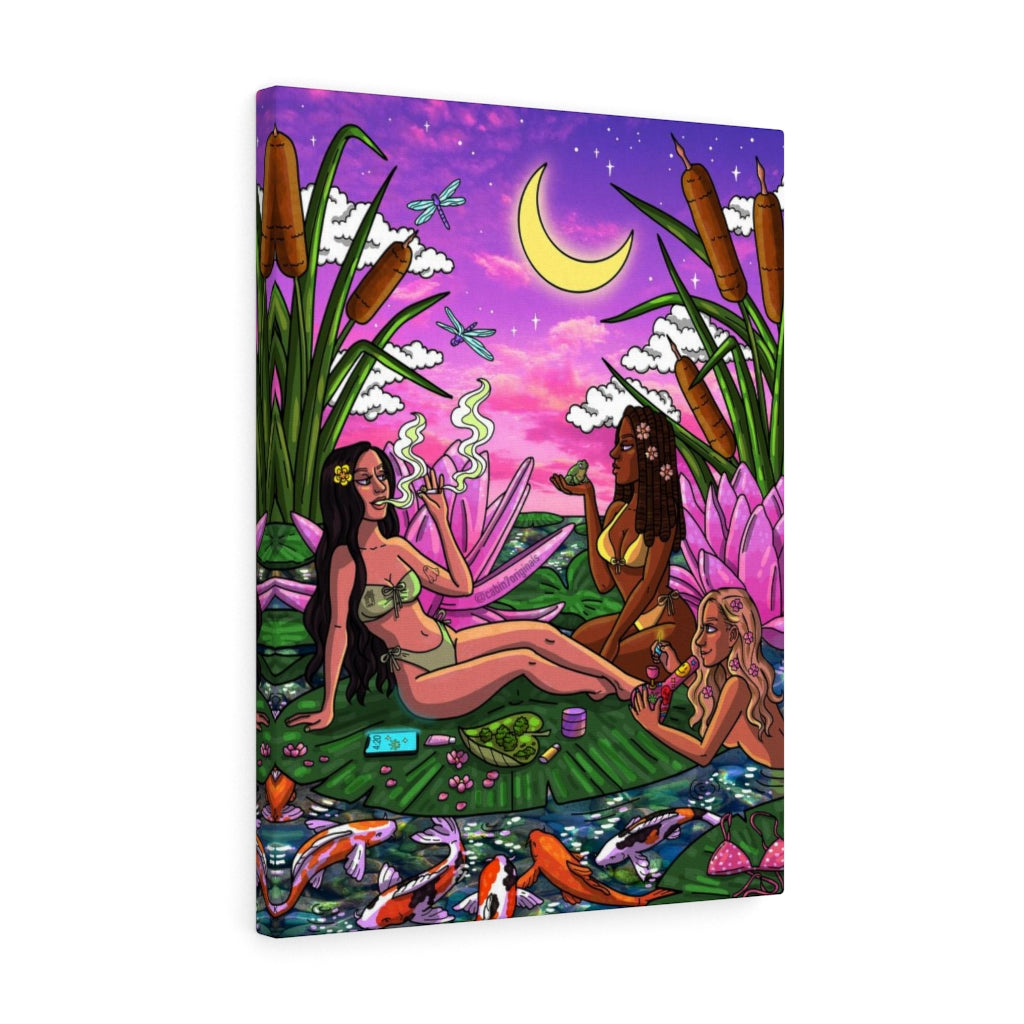 "Water Lilies" Canvas Print