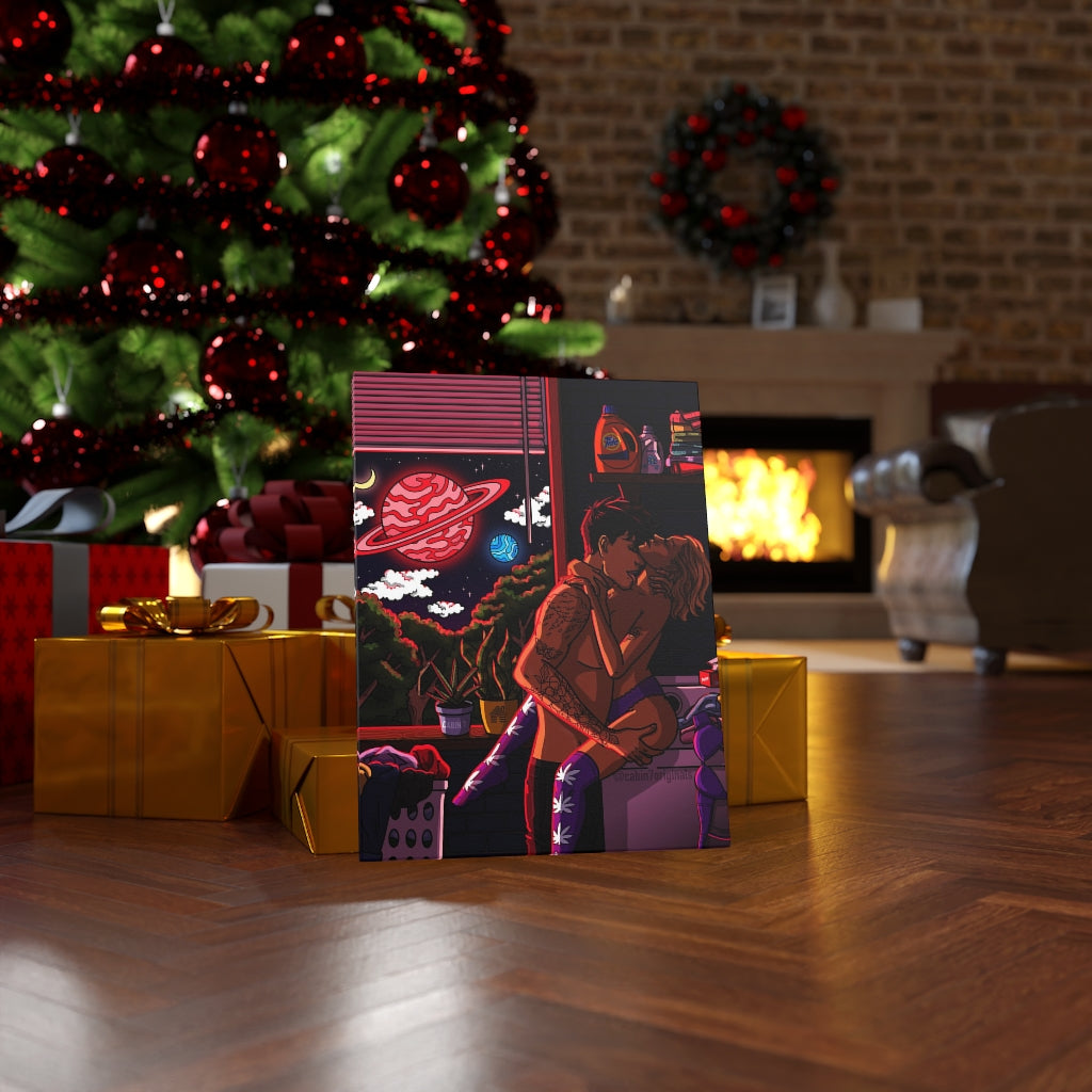 "Doing Laundry" Canvas Print