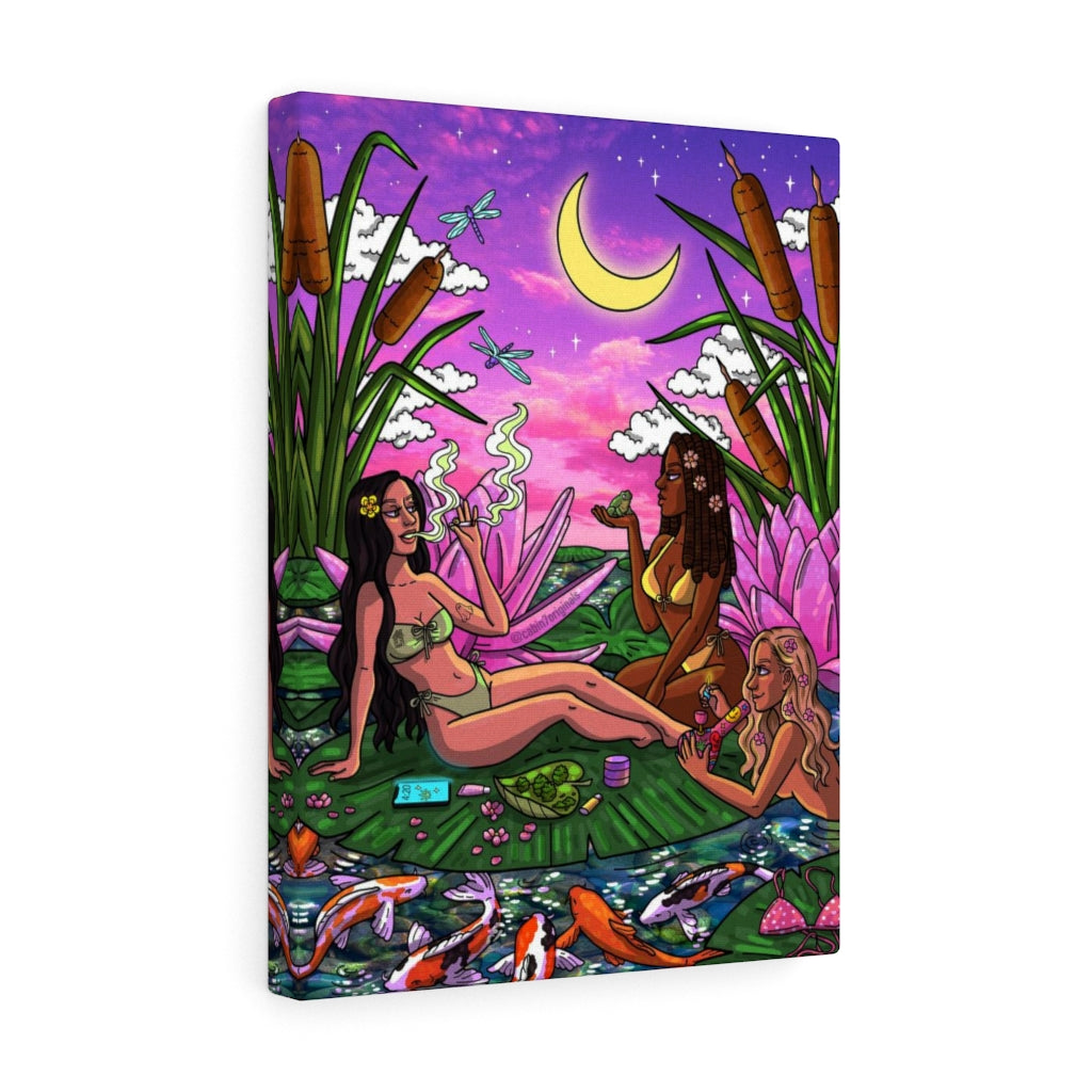 "Water Lilies" Canvas Print