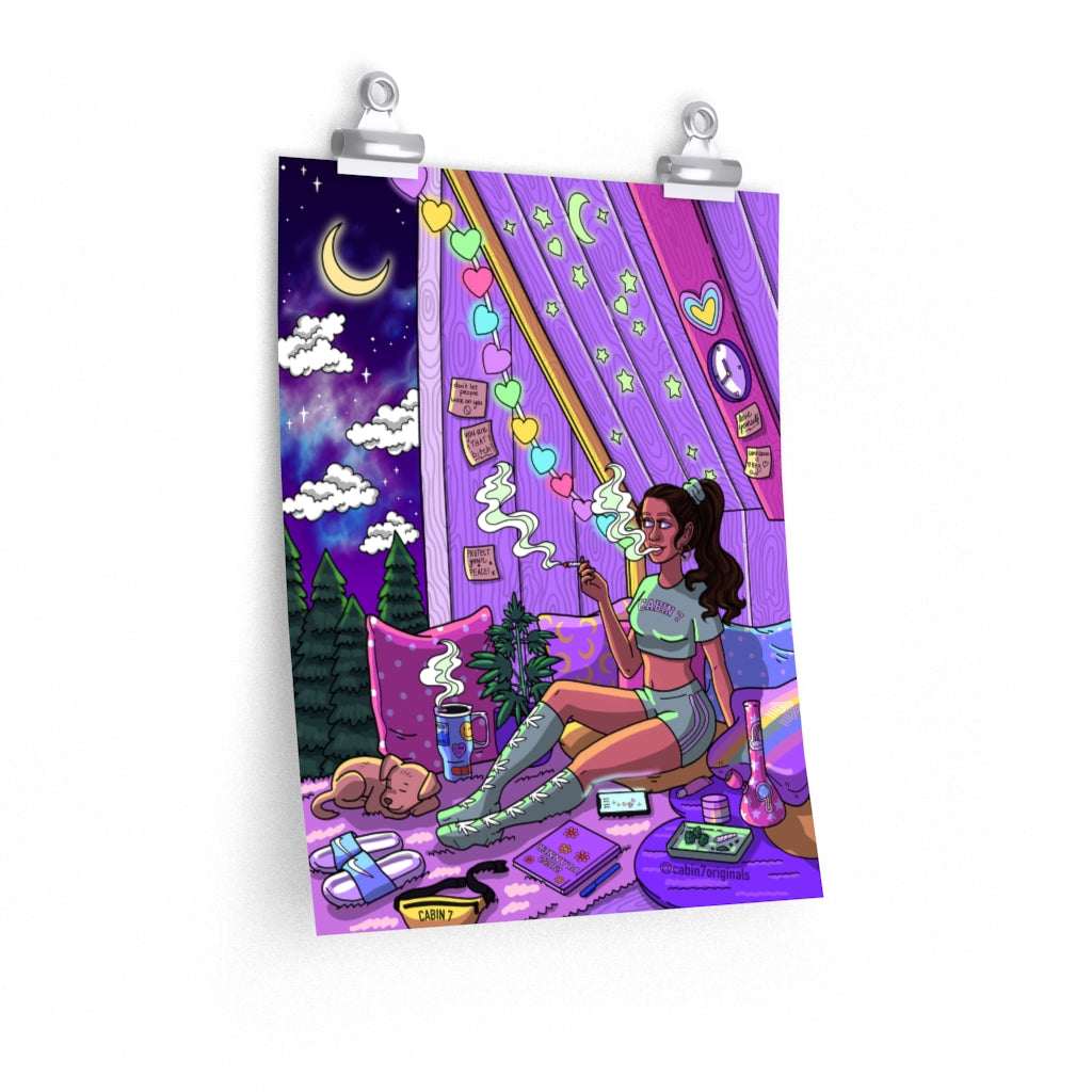 "Sweet Insomnia" Poster Print