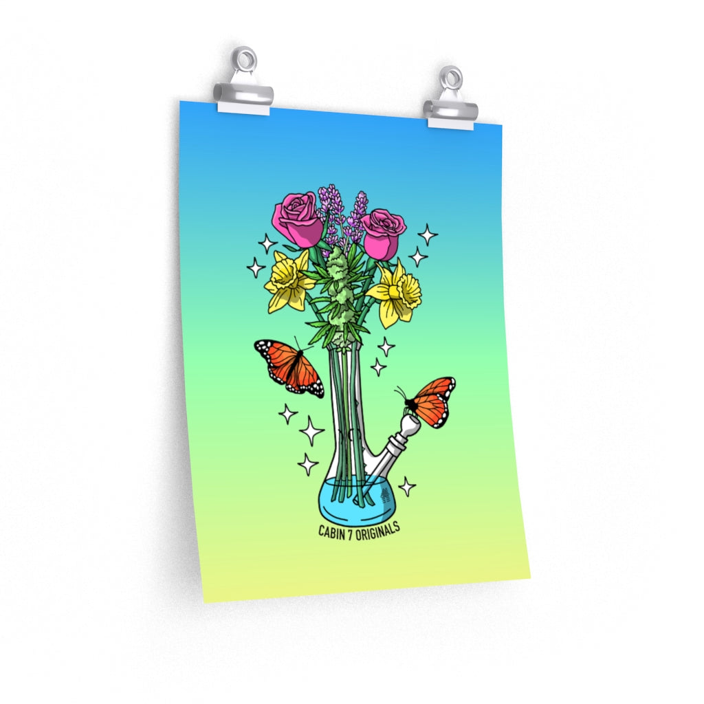 "Bong Bouquet" Poster Print