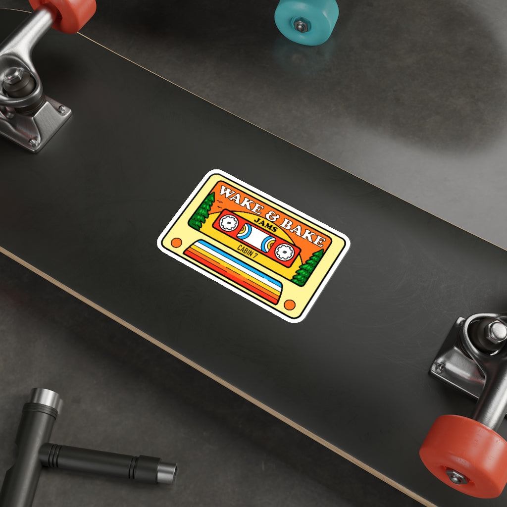 Wake & Bake Jams Sticker
