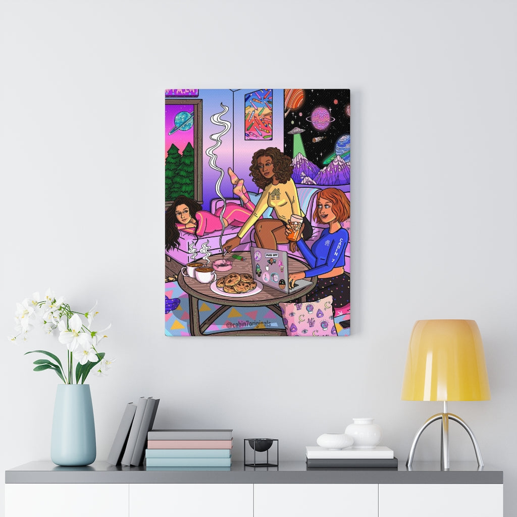 "Hangout" Canvas Print