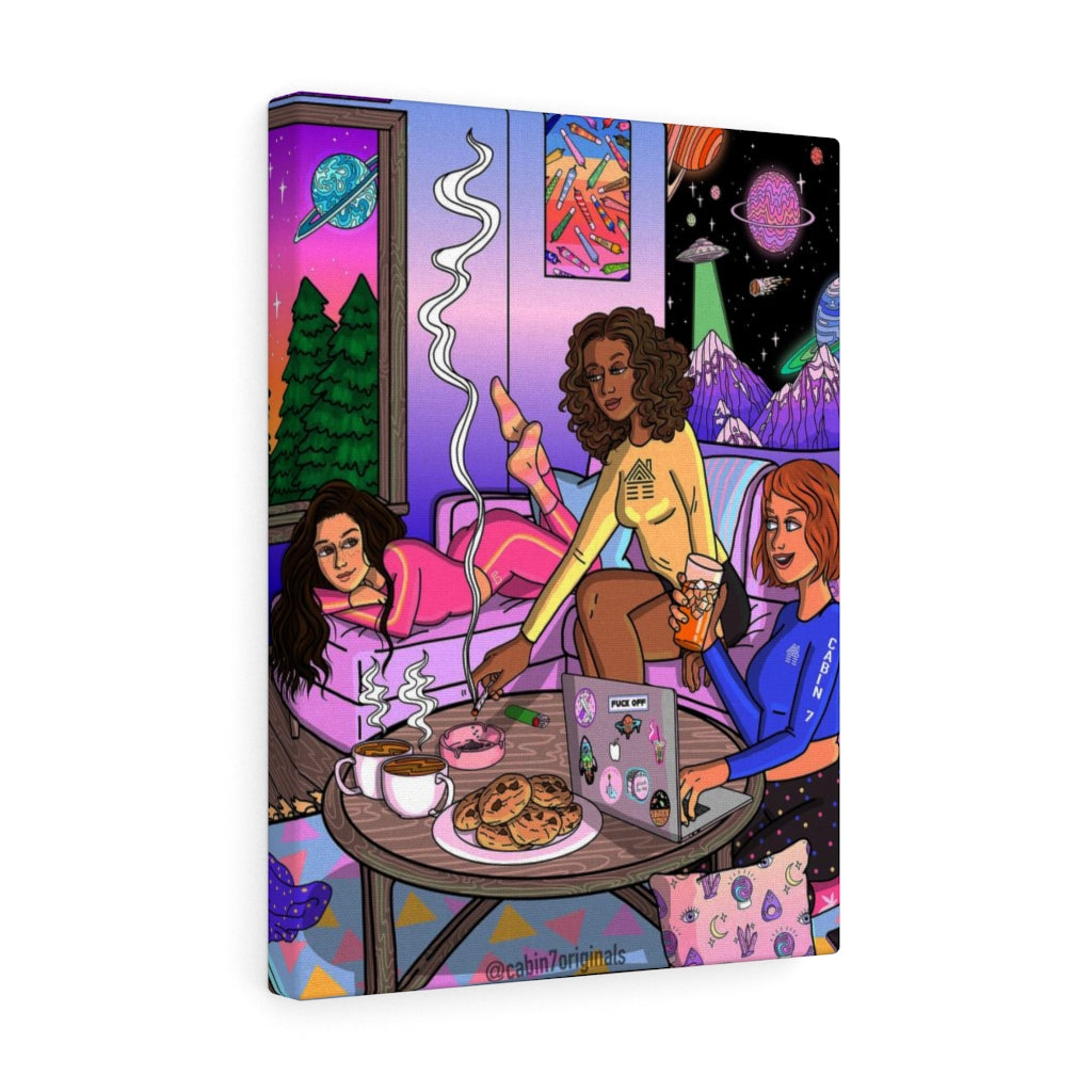 "Hangout" Canvas Print