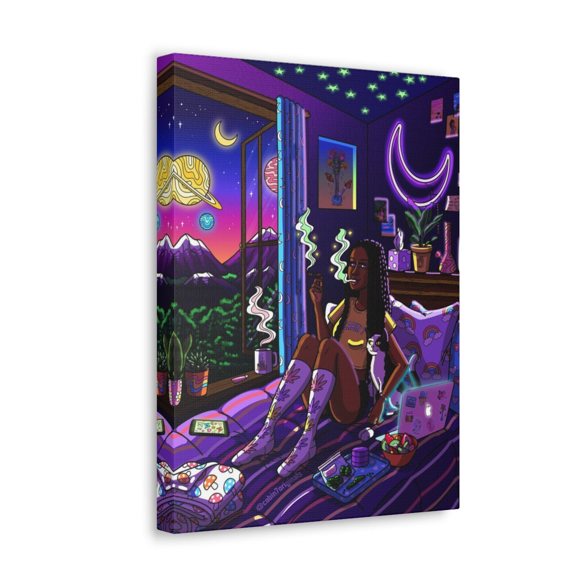 "Luna" Canvas Print