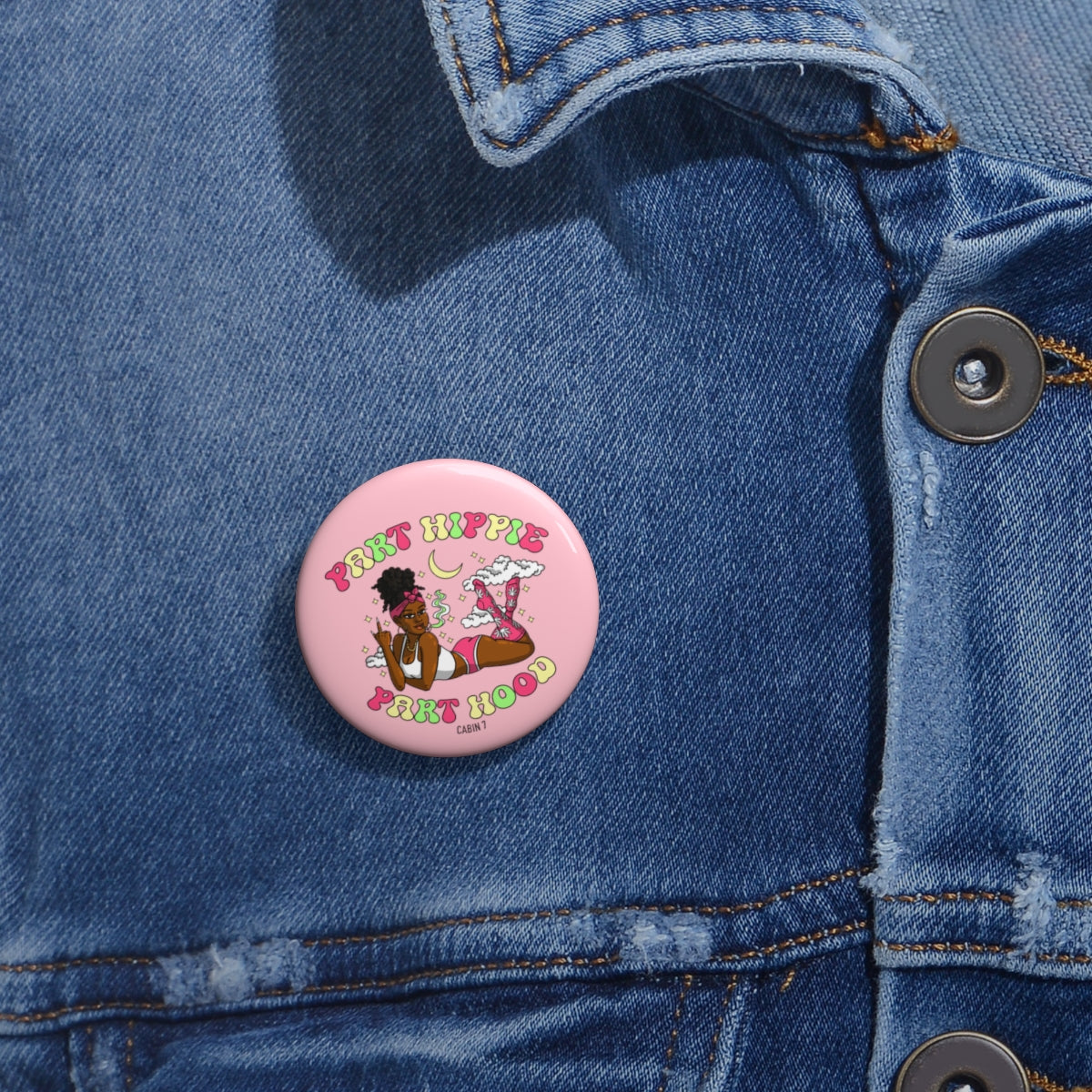 Part Hippie, Part Hood Pin