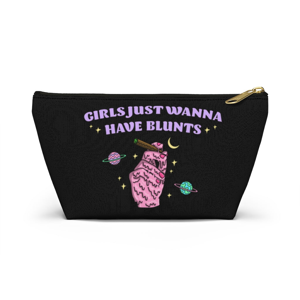 "Girls Just Wanna" Zipper Pouch