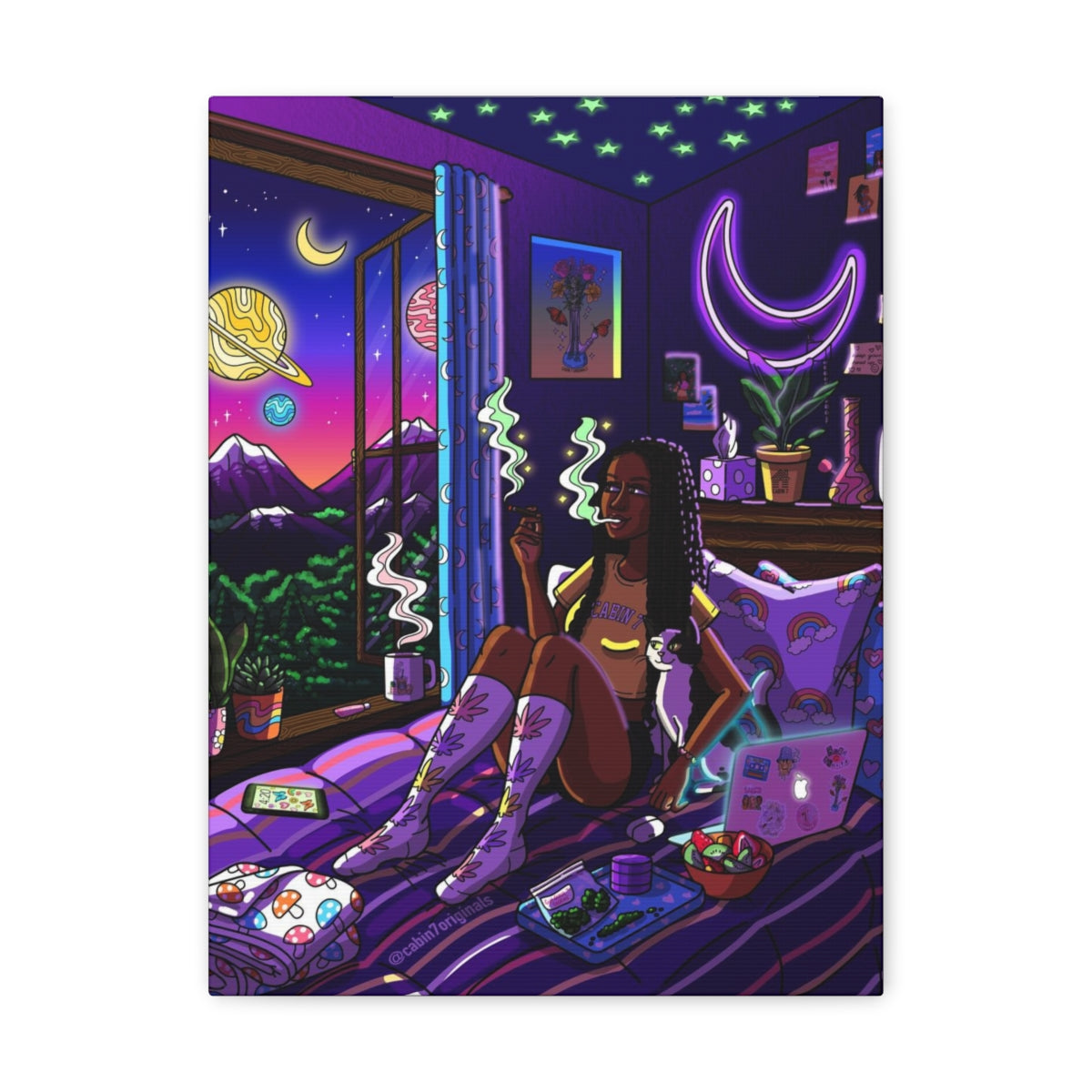 "Luna" Canvas Print