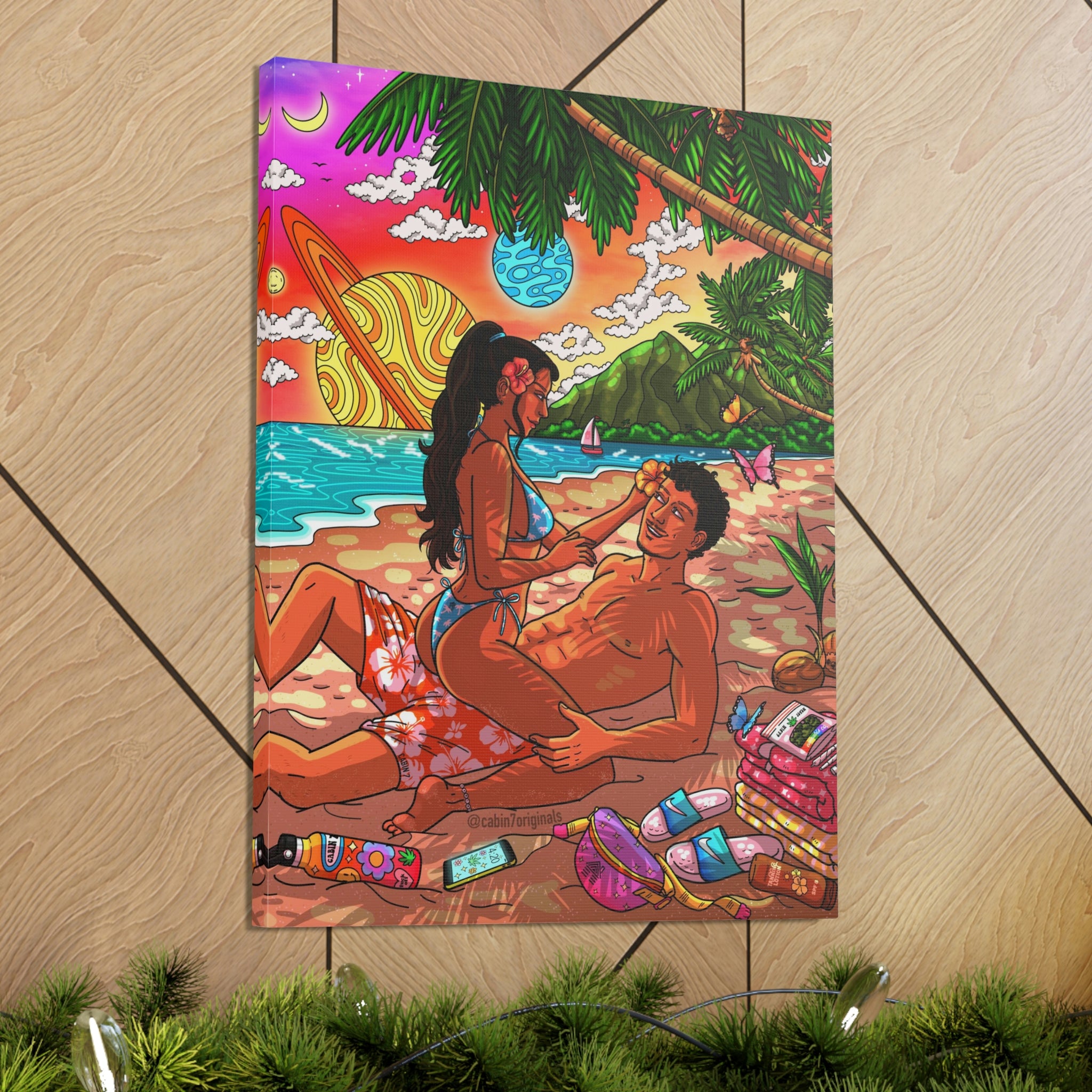 "Heatwaves" Canvas Print