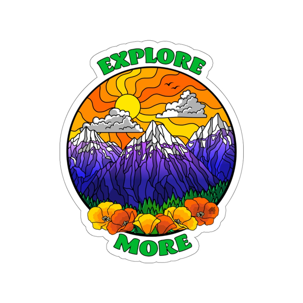 Explore More Sticker