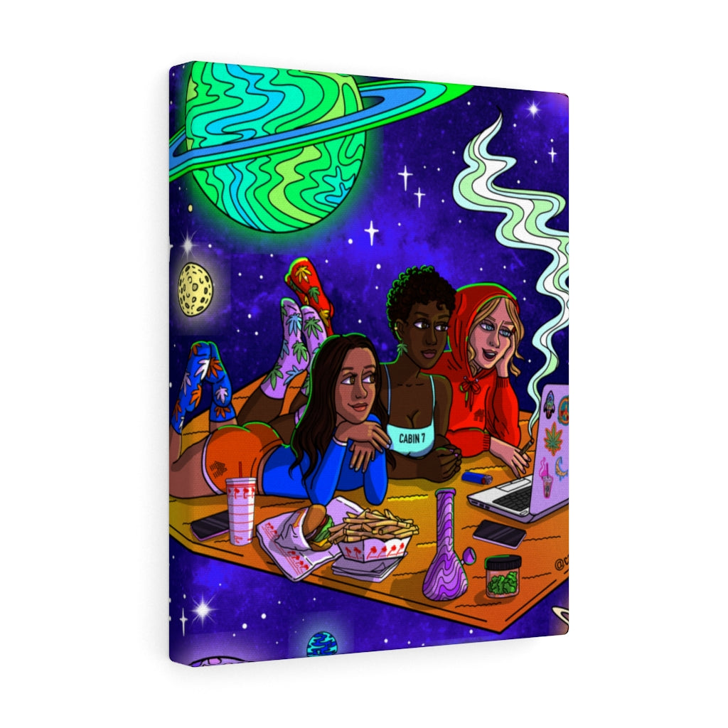 "Saturday Night" Canvas Print