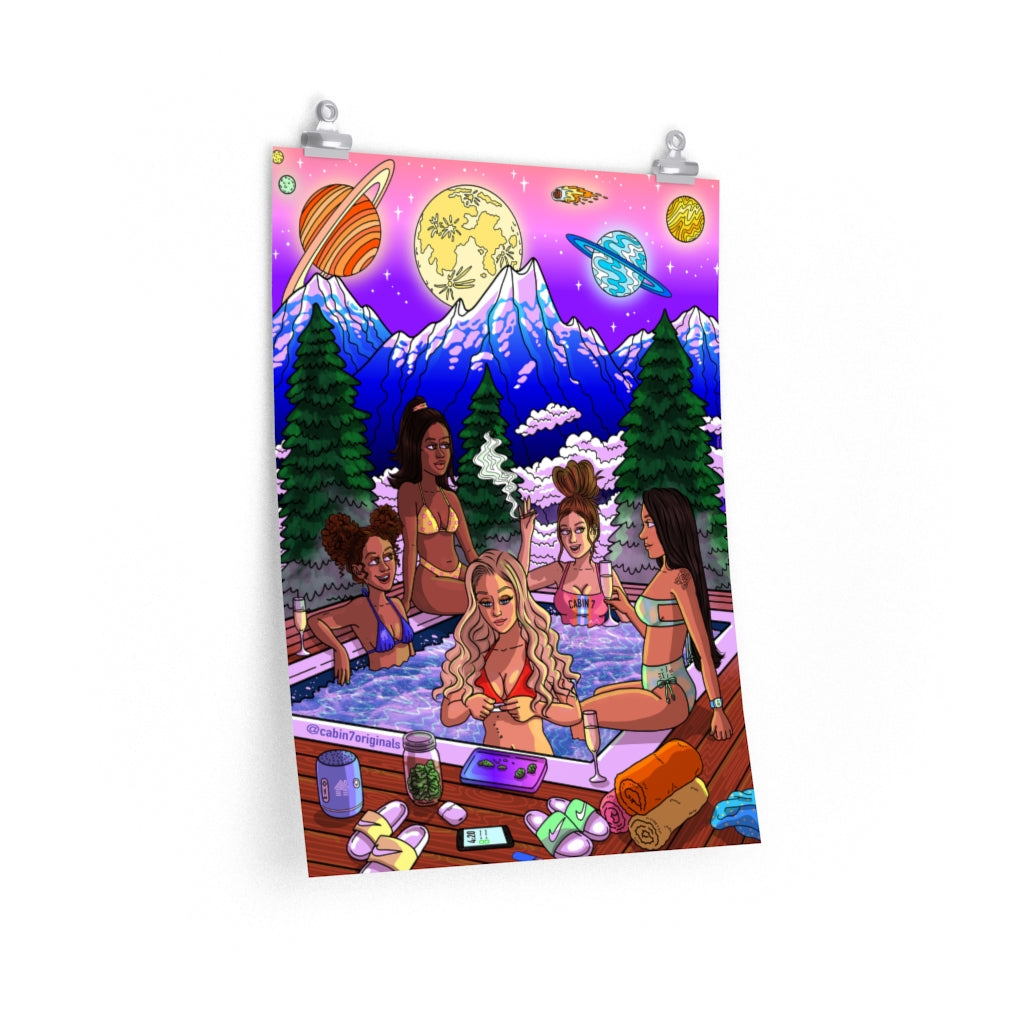 "Jacuzzi" Poster Print