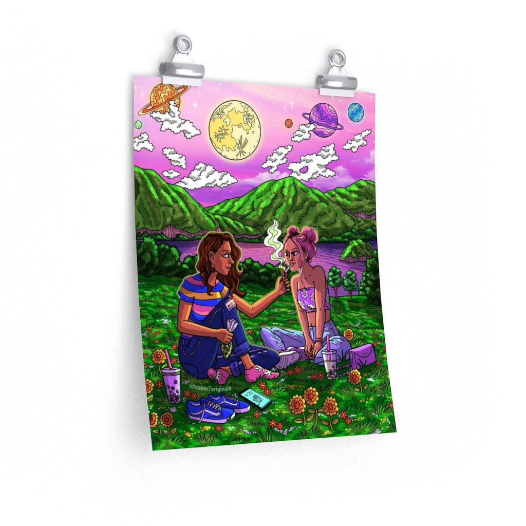 "Do You Wanna Get High?" Poster Print