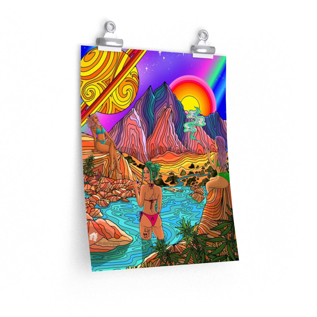 "Paradise Canyon" Poster Print