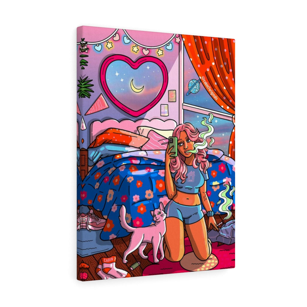 "Bubblegum" Canvas Print
