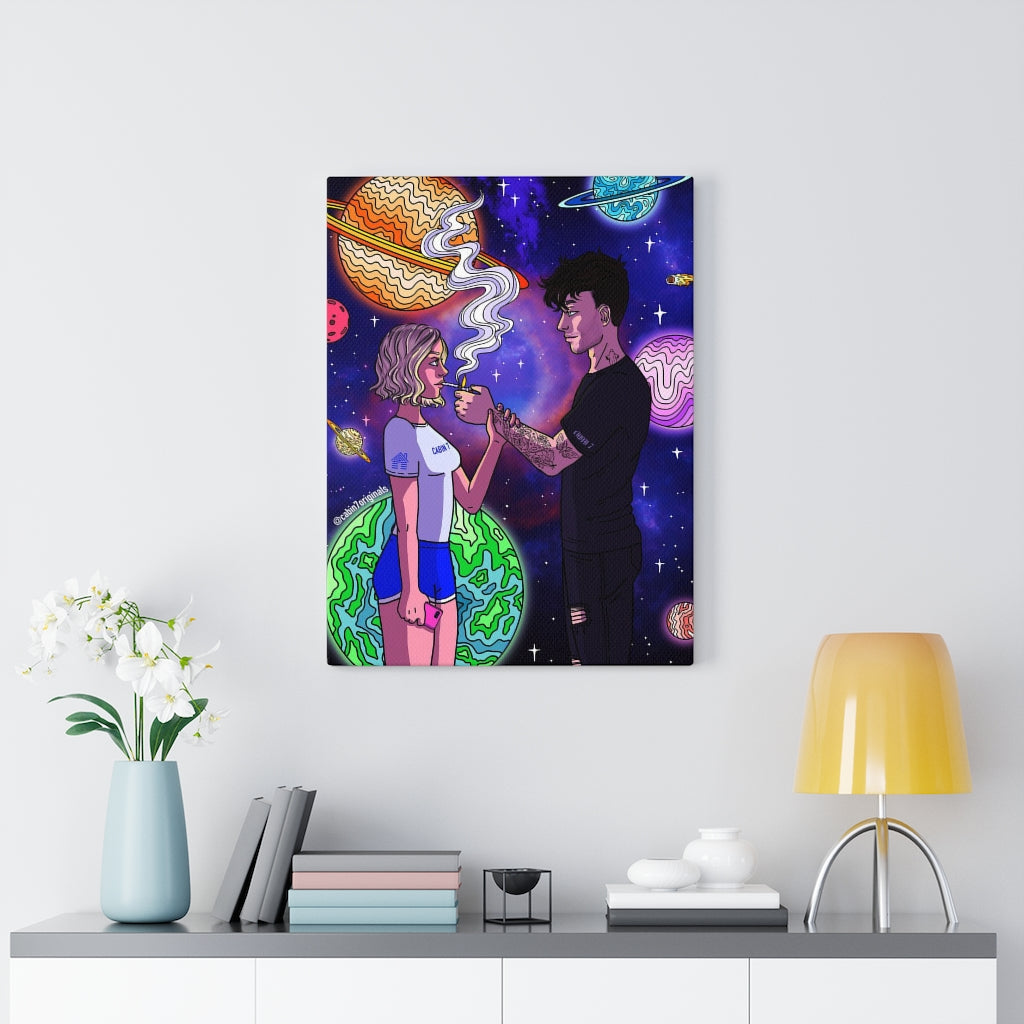"Calev" Canvas Print