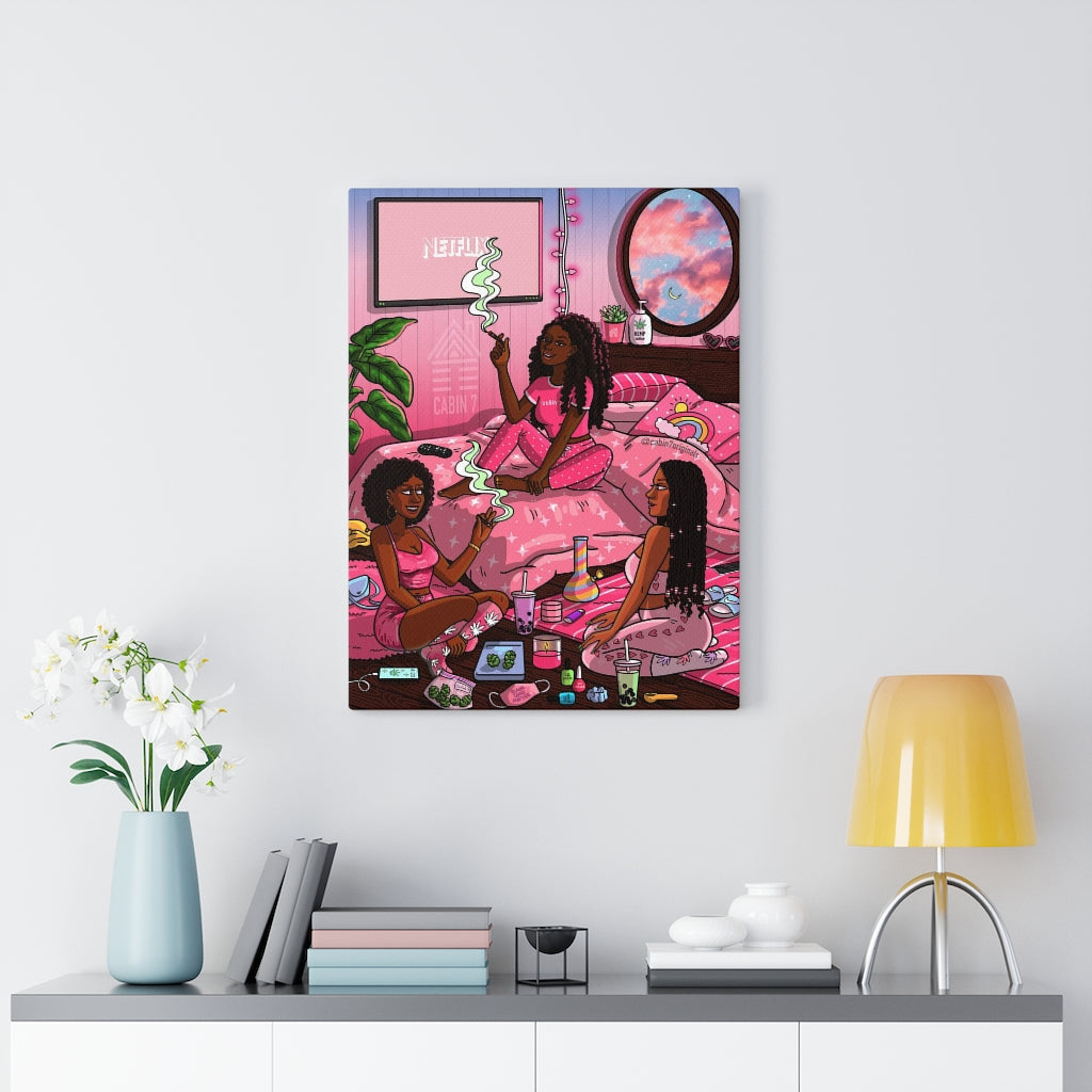 "Strawberry Candy" Canvas Print