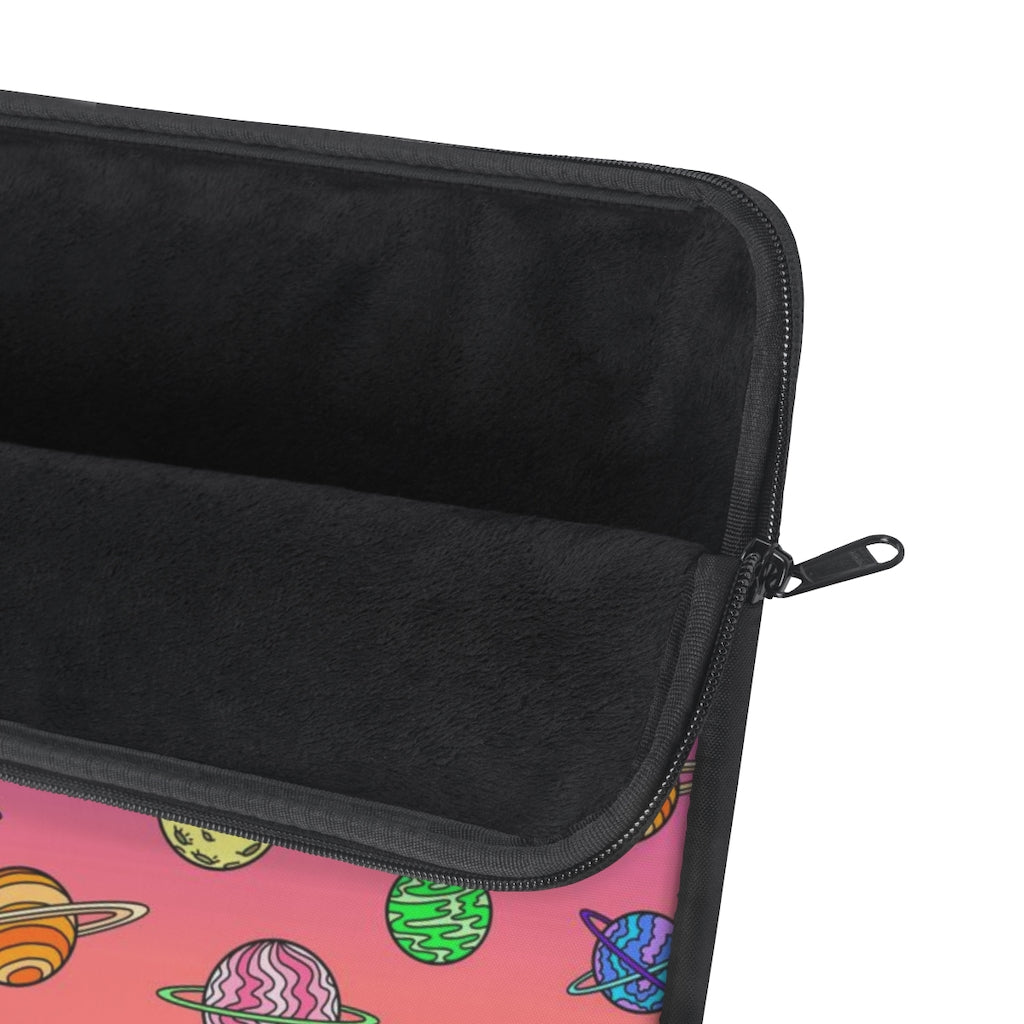 Neon Planets Laptop Sleeve