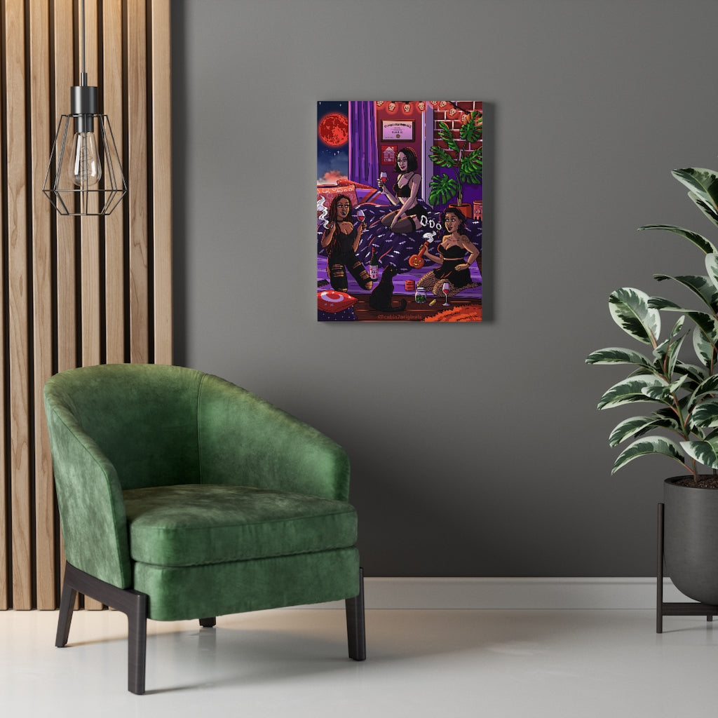"Blood Moon" Canvas Print