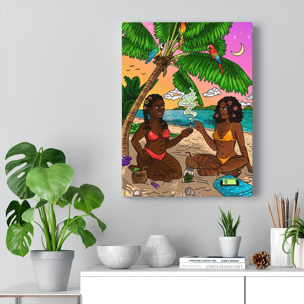 "Caribbean" Canvas Print