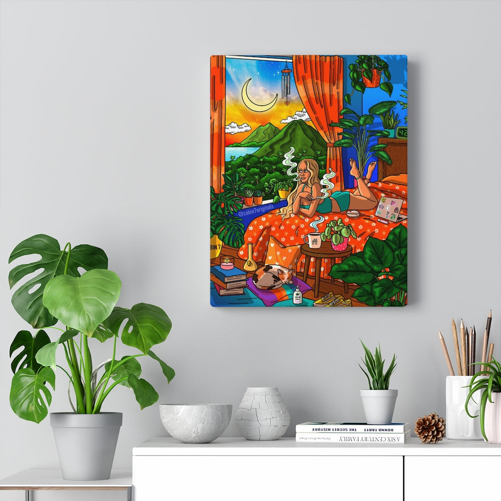 "Hawaiian Haze" Canvas Print