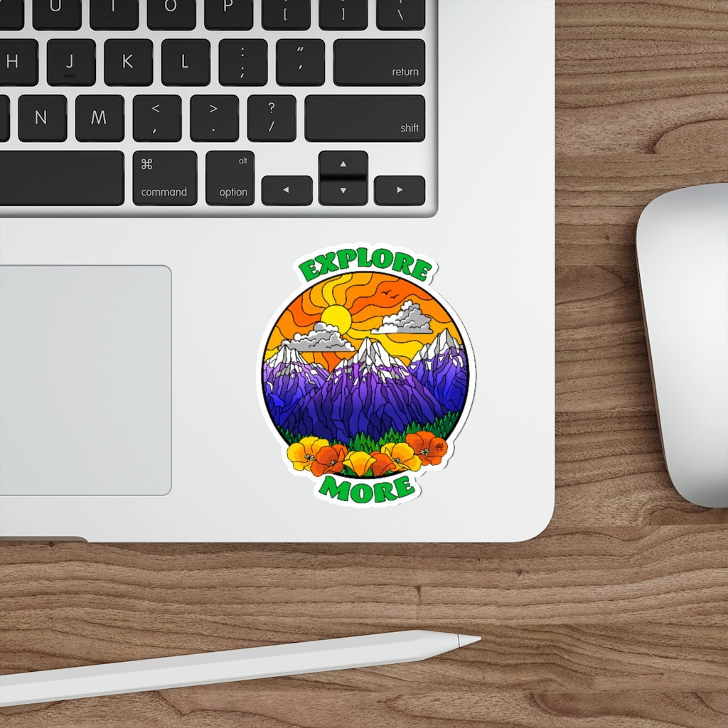 Explore More Sticker