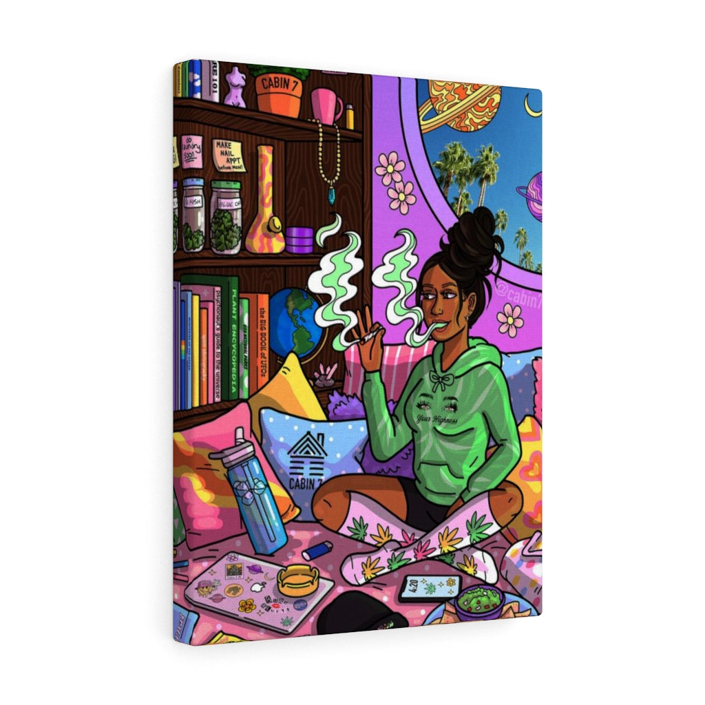 "Daydreaming" Canvas Print