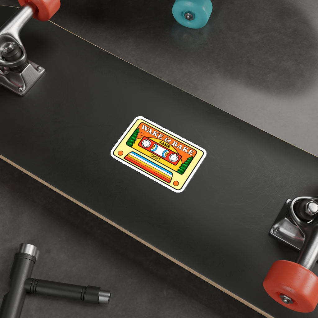 Wake & Bake Jams Sticker
