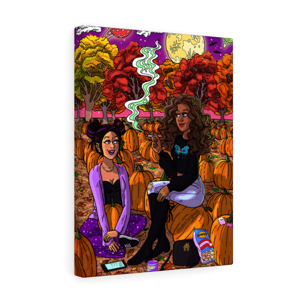 "Pumpkin Patch" Canvas Print