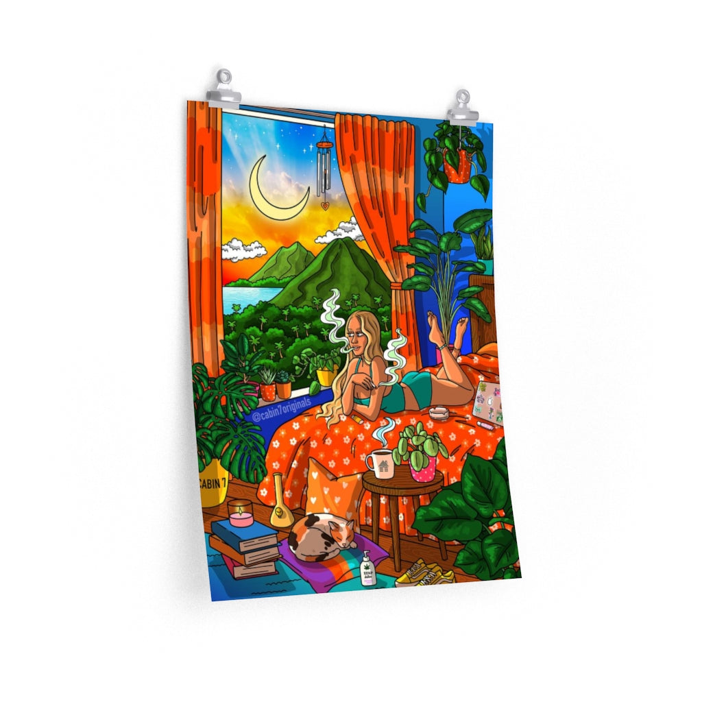 "Hawaiian Haze" Poster Print