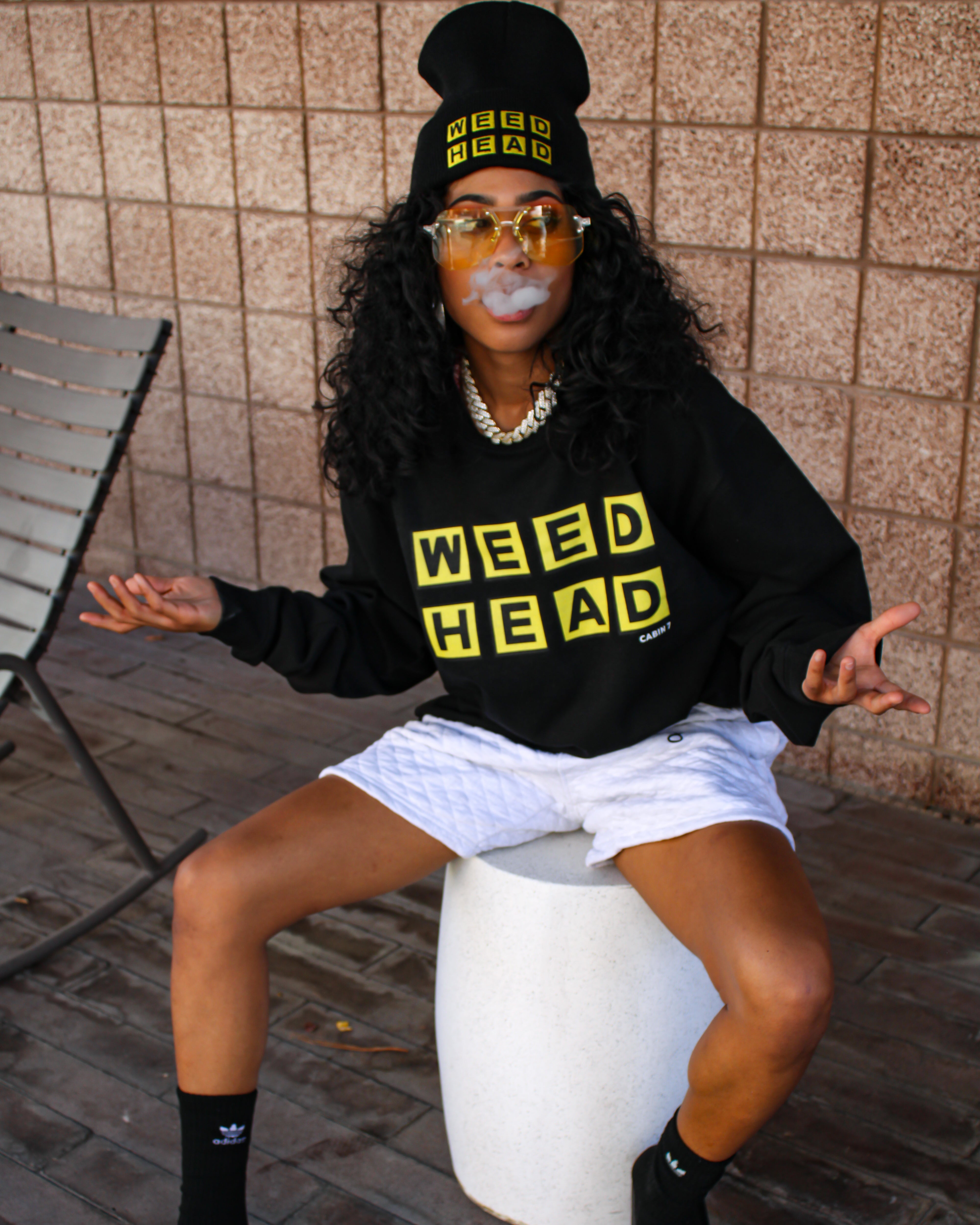 Weed Head Sweatshirt