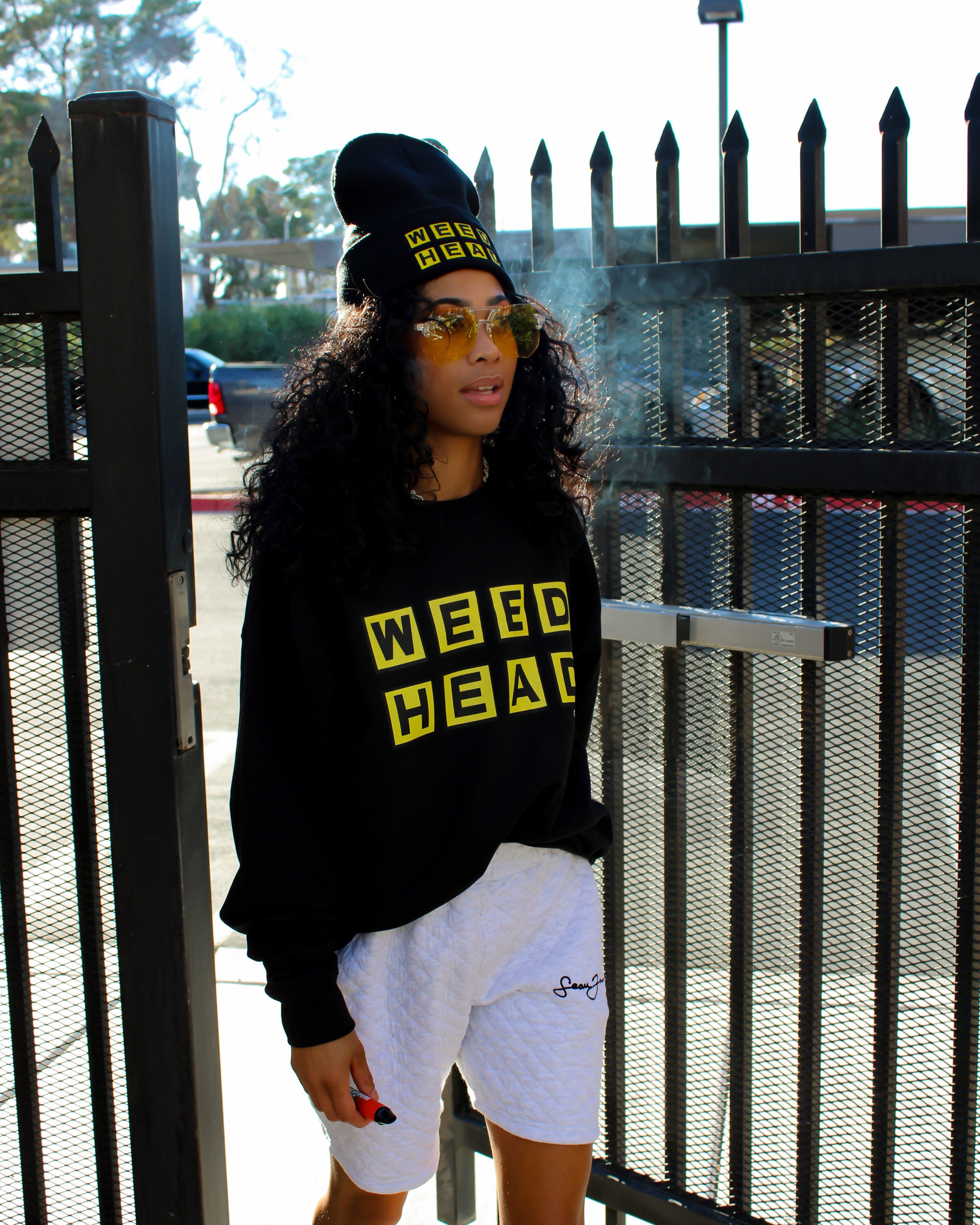 Weed Head Sweatshirt